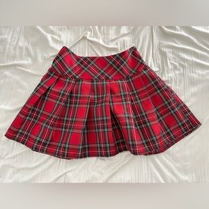 Plaid skirt